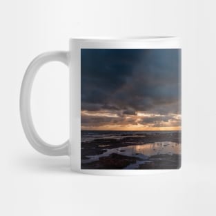 Crepuscular rays over Port Phillip Bay Mug